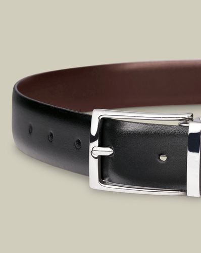 Ceinture Réversible En Cuir - Et Marron par - Charles Tyrwhitt - Modalova