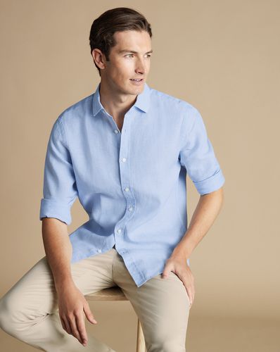 Chemise En Pur Lin - par - Charles Tyrwhitt - Modalova