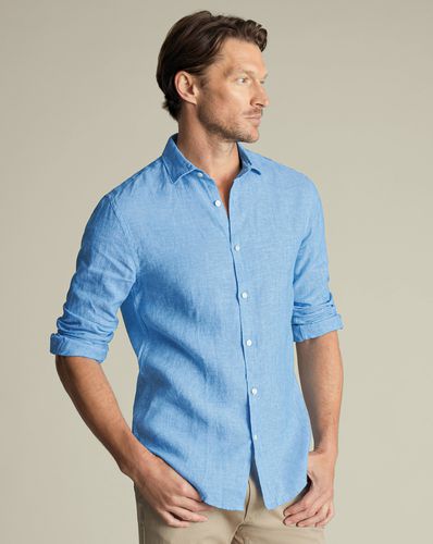 Chemise En Lin - Océan par - Charles Tyrwhitt - Modalova