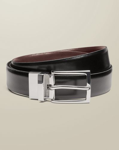 Ceinture Réversible En Cuir - Et Marron par - Charles Tyrwhitt - Modalova