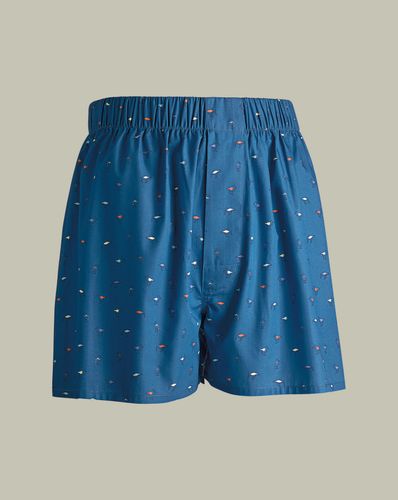 Boxer Tissé À Imprimé Huîtrier - Océan par - Charles Tyrwhitt - Modalova