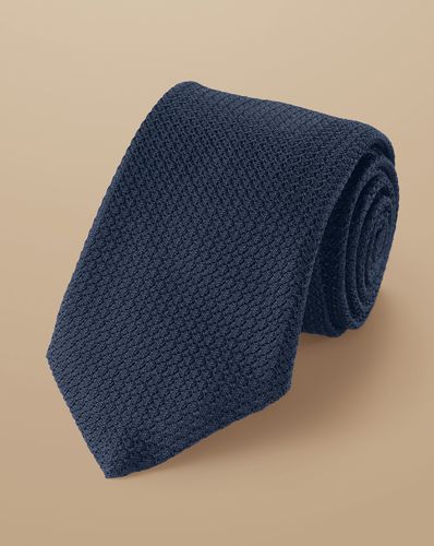 Cravate En Soie Grenadine Italienne - par - Charles Tyrwhitt - Modalova