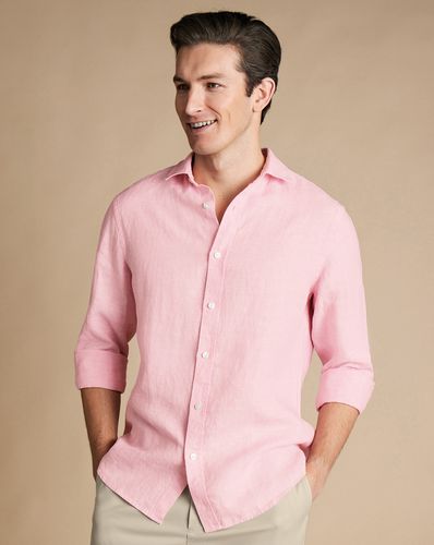 Chemise En Pur Lin - par - Charles Tyrwhitt - Modalova