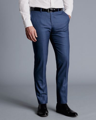 Pantalon De Costume Peau De Requin - Océan par - Charles Tyrwhitt - Modalova