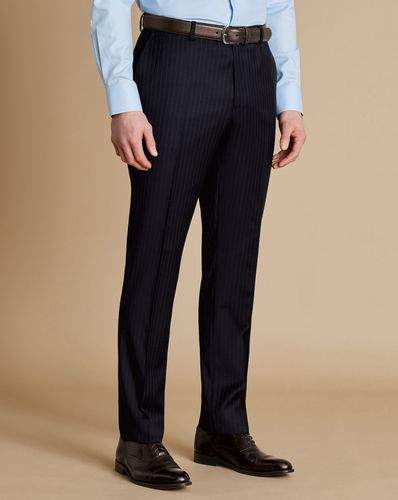 Pantalon De Costume À Rayures - Marine De France par - Charles Tyrwhitt - Modalova