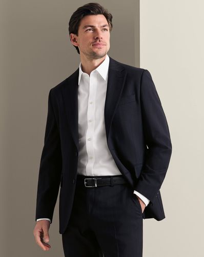 Veste De Costume À Rayures - Foncé par - Charles Tyrwhitt - Modalova