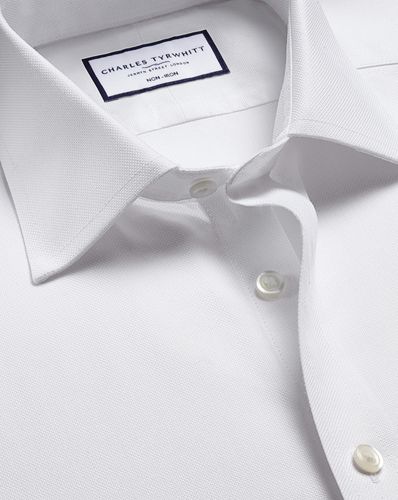 Chemise En Oxford Royal À Col Classique Sans Repassage - par - Charles Tyrwhitt - Modalova