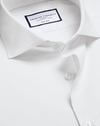 Chemise En Sergé Performance Sans Repassage - par - Charles Tyrwhitt - Modalova