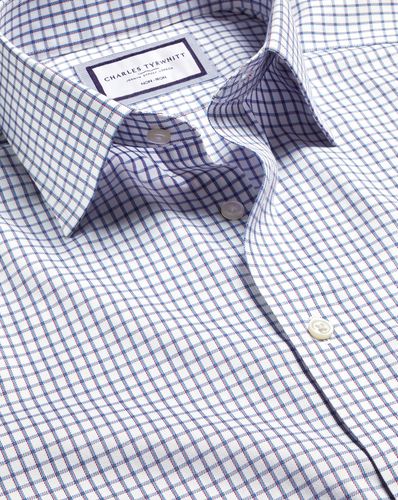 Chemise À Carreaux Bicolore Sans Repassage - par - Charles Tyrwhitt - Modalova