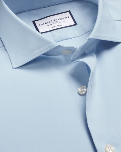 Chemise En Sergé Performance Sans Repassage - par - Charles Tyrwhitt - Modalova