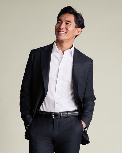 Veste De Costume De Luxe Italienne Œil De Perdrix - par - Charles Tyrwhitt - Modalova