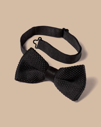 Nœud Papillon Classique En Maille De Soie - par - Charles Tyrwhitt - Modalova