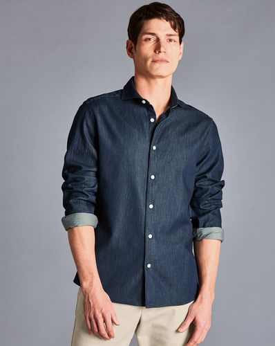 Chemise En Denim - Jean par - Charles Tyrwhitt - Modalova