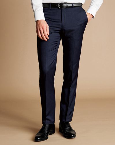 Pantalon De Costume De Luxe Italien - par - Charles Tyrwhitt - Modalova