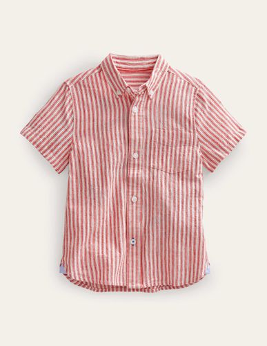 Chemise à rayures coutil et motif fraise Garçon - Boden - Modalova