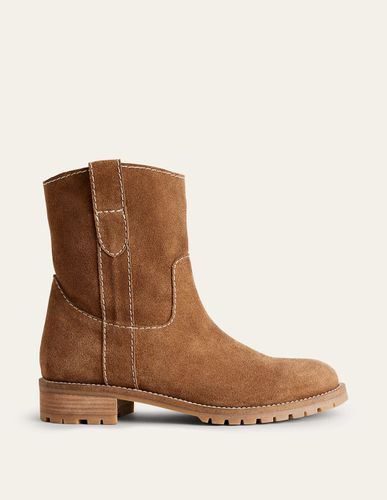 Bottines western en daim - Boden - Modalova