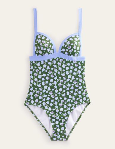 Maillot de bain triangle à empiècement - Boden - Modalova