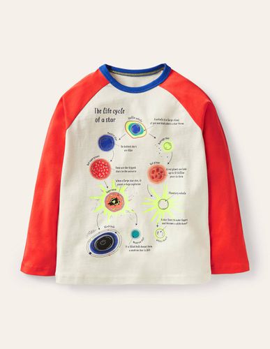 T-shirt raglan à motif spatial fluorescent Garçon - Boden - Modalova