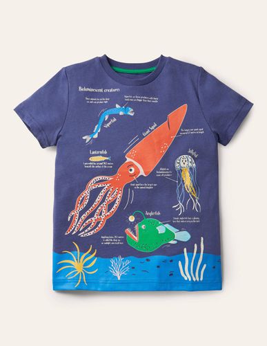 T-shirt phosphorescent à motif marin Garçon - Boden - Modalova