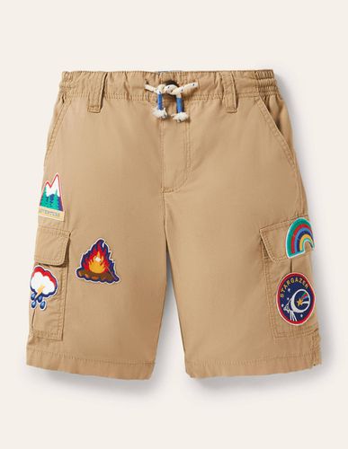 Short cargo avec écusson Garçon - Boden - Modalova