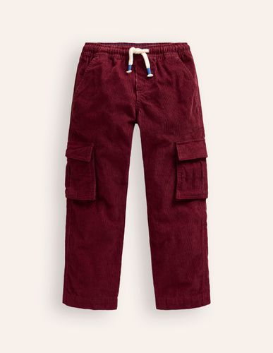 Pantalon cargo à enfiler en velours côtelé Garçon - Boden - Modalova