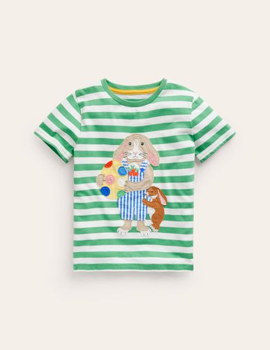 T-shirt à appliqué Pâques Garçon Boden - Baby Boden - Modalova