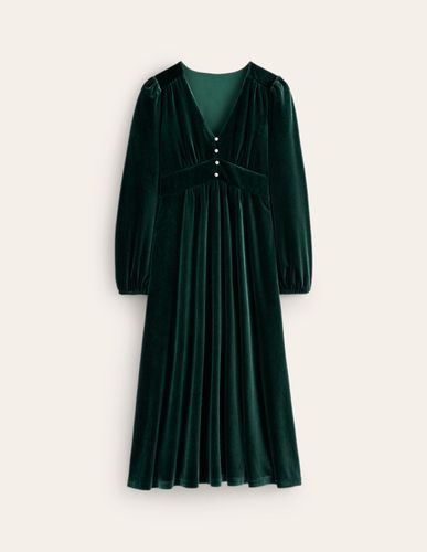 Robe style 40s Jocelyn en velours - Boden - Modalova