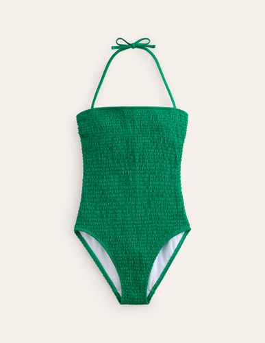 Maillot de bain bandeau Milos à smocks - Boden - Modalova