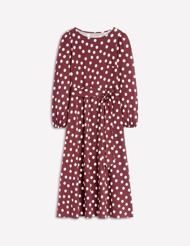 Robe midi Leandra en jersey - Boden - Modalova