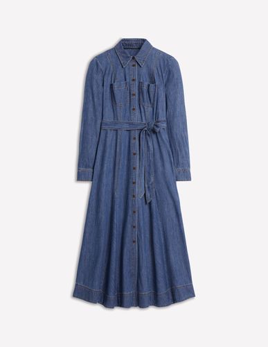 Robe-chemise midi Mila en jean - Boden - Modalova