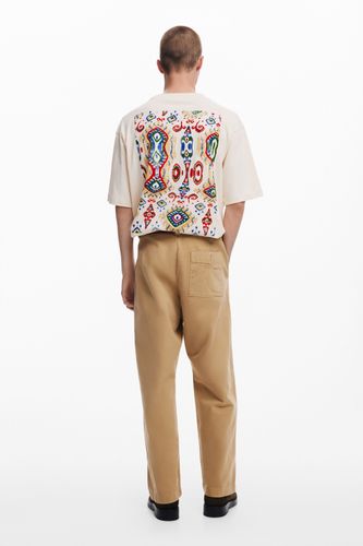 T-shirt à manches courtes ethnique - Desigual - Modalova
