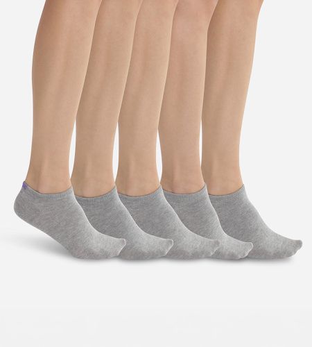 Lot de 5 paires de chaussettes Gris à marqueurs colorés Eco - DIM - Modalova