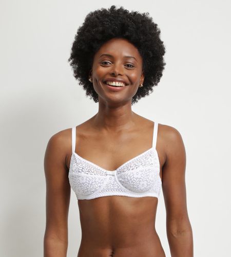 Soutien-gorge à armature en dentelle florale recyclée Sublim - DIM - Modalova