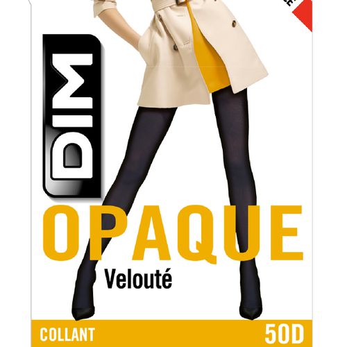 Collant opaque veloulé Style 50D - DIM - Modalova