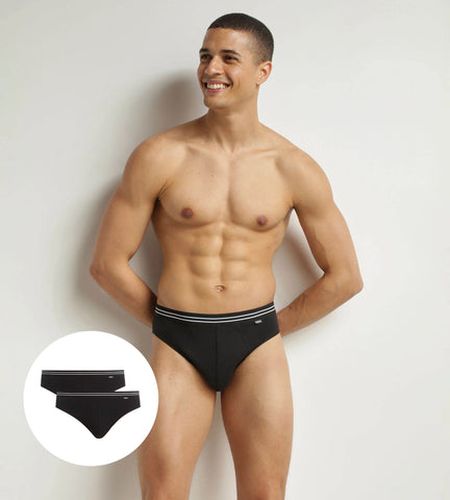 Lot de 2 slips Eco en coton stretch - DIM - Modalova