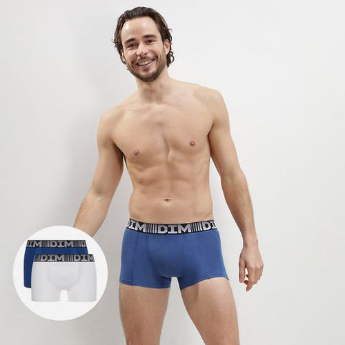 Lot de 2 boxers respirants Acier Blanc 3D Flex Air - DIM - Modalova