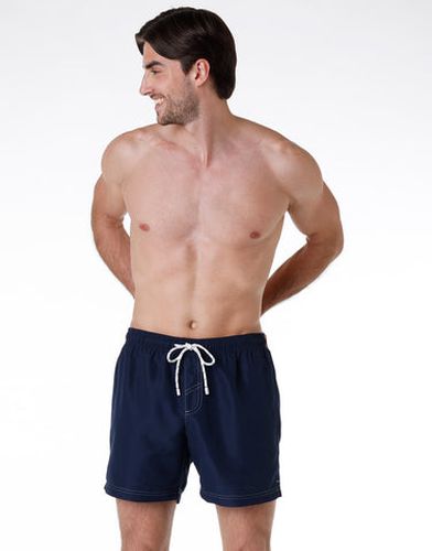 Short de bain en toile, marine - Masculin - Taille 2 - DIM - Modalova