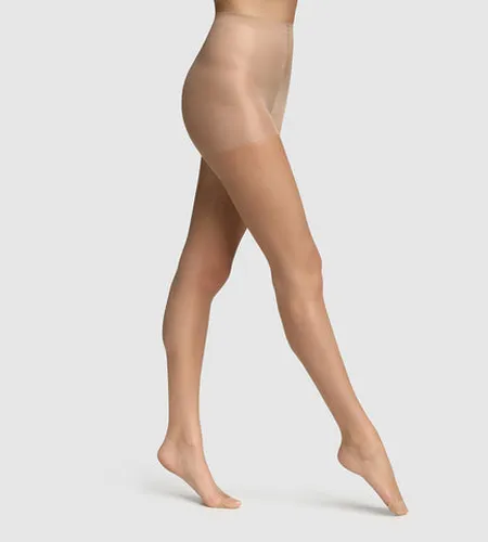 Collant voile transparent éclat effet nude Body Touch 17D - DIM - Modalova