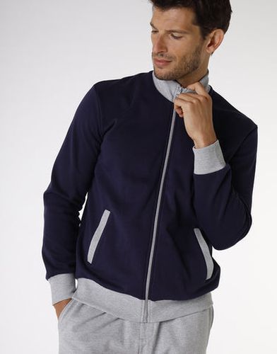 Pyjama en coton, navy et gris mélangé - Masculin - Taille M - Lovable - Modalova