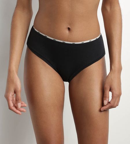 Slip en coton modal à galon Beige Icons Essentiel - DIM - Modalova
