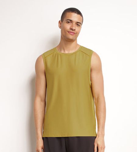 Débardeur de sport en matière aérée Olive Move - Masculin - Taille S - DIM - Modalova