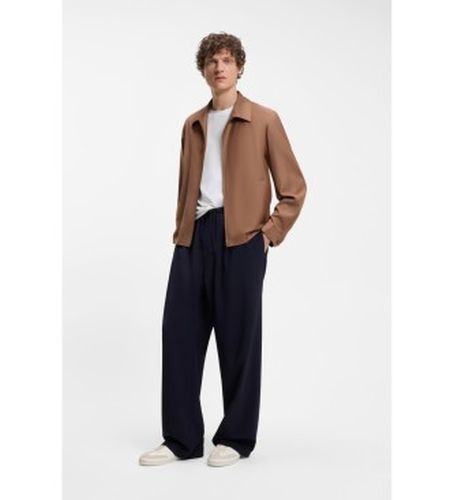 Baskets en cuir By Beckham (41), Plat, Lacets, Casuel - Boss - Modalova