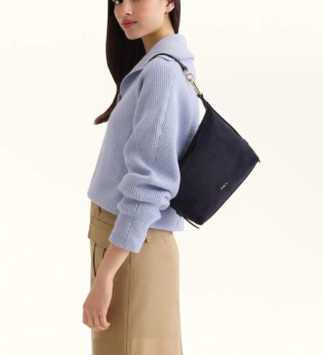 WE00877-U10000 Sac Mini Tonie marine (OSFA), Casuel, Cuir - Furla - Modalova