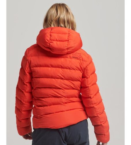 W5011594A Veste matelassée en microfibre avec capuche (S), Casuel, Polister recyclé, Durable - Superdry - Modalova
