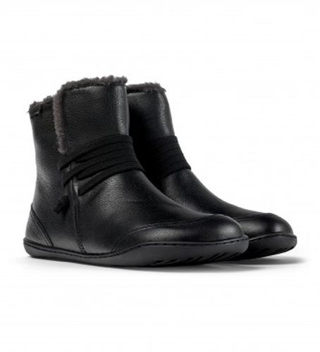 K400505-012 Peu Cami Leather Ankle Boots (37), Cuir, , Plat, Aucun, Casuel - Camper - Modalova