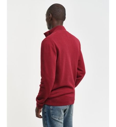 Gilet en laine de mouton très fine avec fermeture éclair de couleur (XL), Casuel - Gant - Modalova