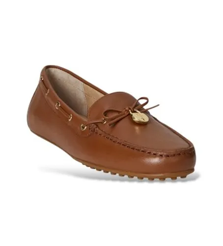 Mocassins Wylie en cuir nappa (36.5), Plat, Aucun, Casuel, Classique - Lauren Ralph Lauren - Modalova