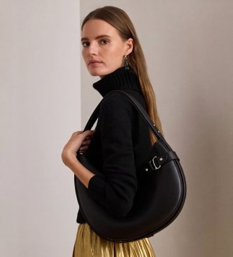 Grand sac à bandoulière Tasha en cuir (OSFA), Casuel - Lauren Ralph Lauren - Modalova