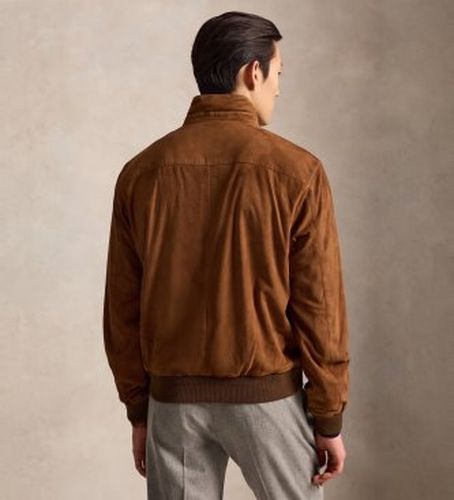 Veste Charleton en daim (S), Casuel, Cuir - Polo Ralph Lauren - Modalova
