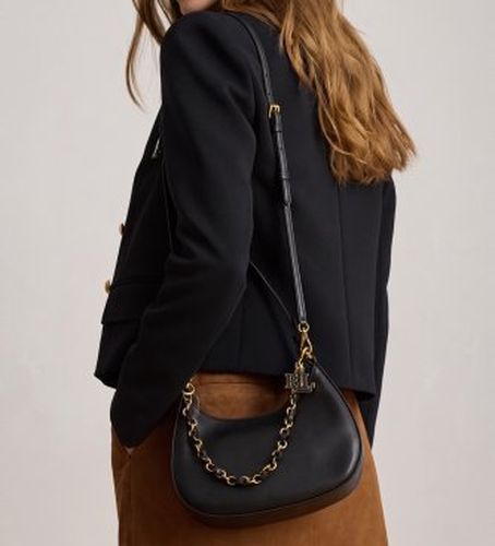 P11747002 Sac à bandoulière Marcy moyen en cuir (OSFA), Casuel - Lauren Ralph Lauren - Modalova